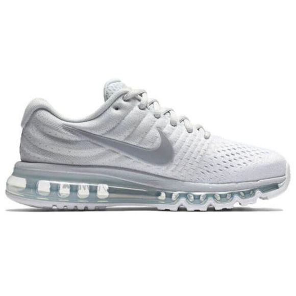 Nike Air Max 2017 849560-009 Women's Pure Platinum/Wolf Gray Running Shoes AZ794 - Picture 2 of 10